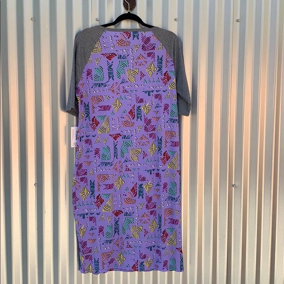 NWT Lularoe Julia Print Dress 3XL - Picture 7 of 7